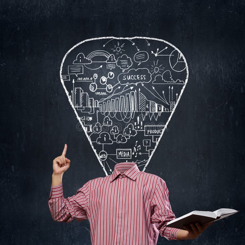 Wielki umysł zdjęcia royalty free