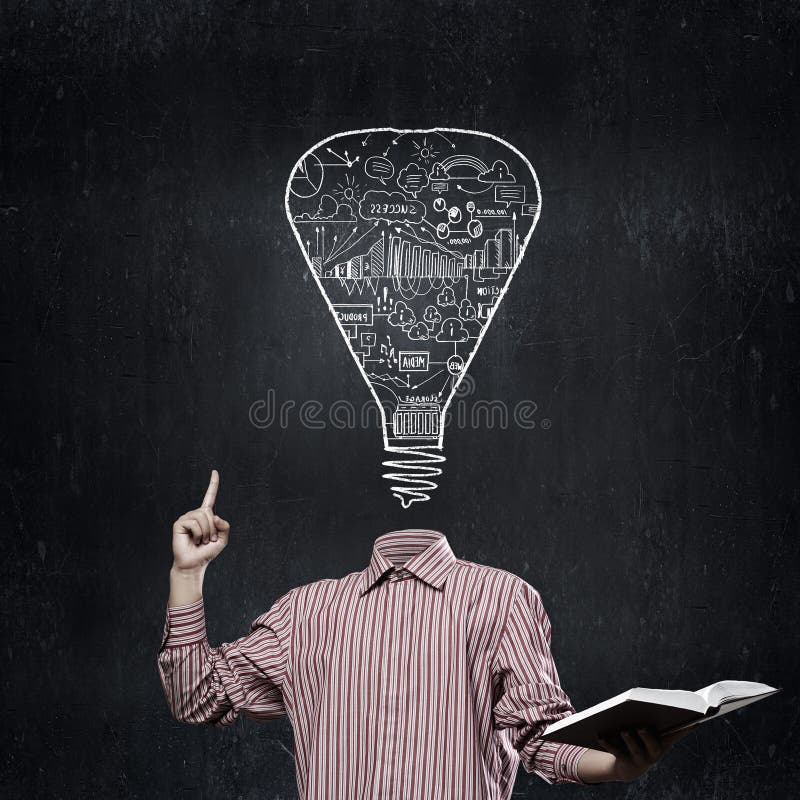 Wielki umysł zdjęcia royalty free