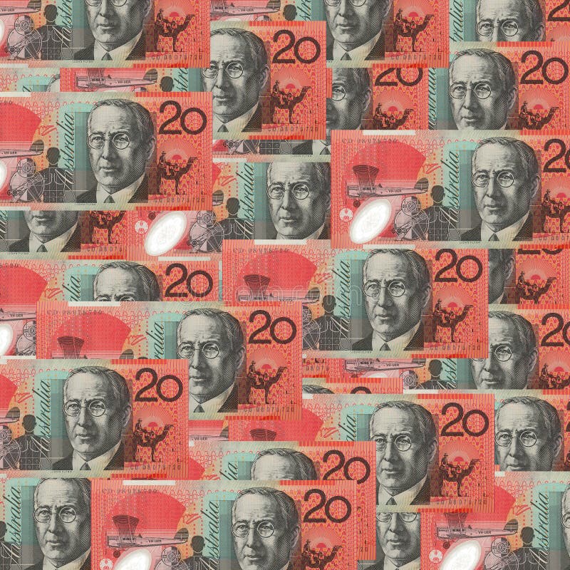 Wieloskładnikowi banknoty rozpraszający australijczyka dwadzieścia dolara $20 puszek na górze each obrazy stock Wieloskładnikowi banknoty rozpraszający australijczyka dwadzieścia dolara $20 puszek na górze each obrazy stock