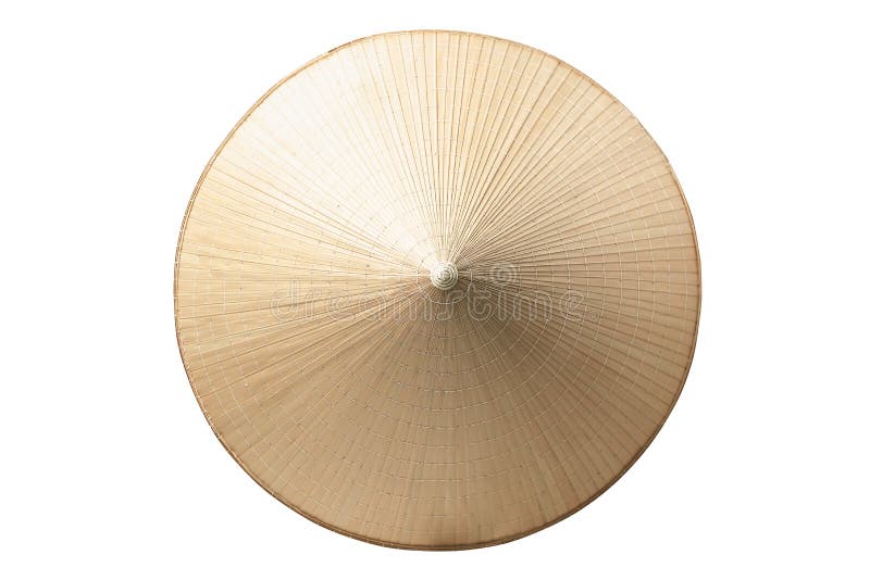Wietnamscy conical słomiani kapelusze zdjęcie stock