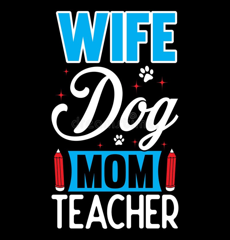 Wife-Dog Mom-Aunt T-Shirt. Dog Lovers Flower Mother's Day Wife-Dog Mom-Aunt T-Shirt. Dog Lovers Flower Mother's Day