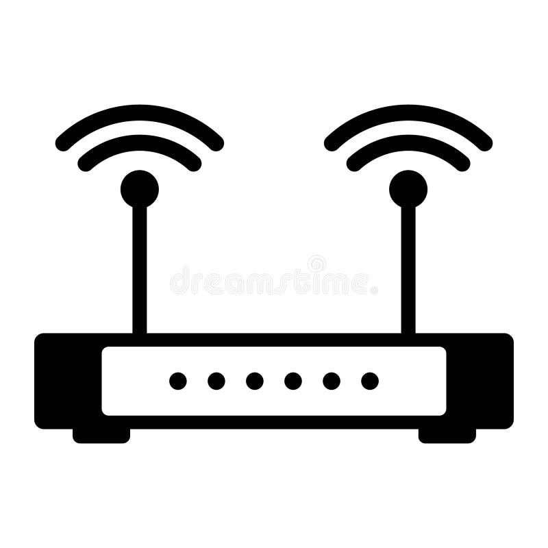 WIFI-Pictogramvector, de vector van het wifisymbool De Symbolenvector van het postpictogram symbool voor websitecomputer en mobie stock illustratie WIFI-Pictogramvector, de vector van het wifisymbool De Symbolenvector van het postpictogram symbool voor websitecomputer en mobie stock illustratie