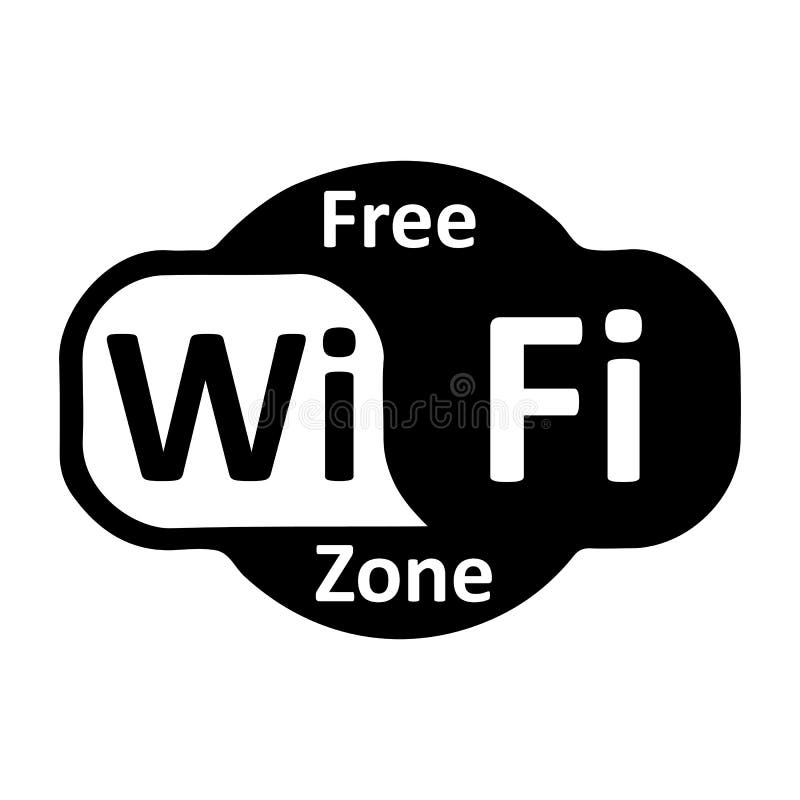 Wifi商标区域-储蓄传染媒介