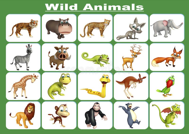 Wild animal chart stock illustration. Illustration of lion - 70015007 Wild animal chart stock illustration. Illustration of lion - 70015007
