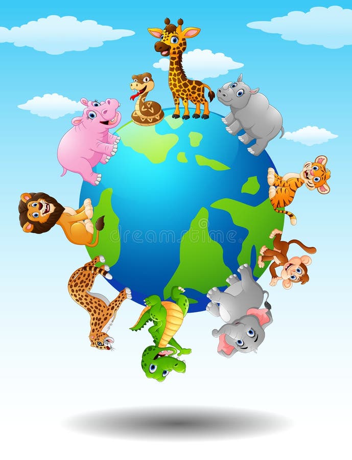 Wild Animals Around the World Stock Vector - Illustration of collection, forest: 78959535 Wild Animals Around the World Stock Vector - Illustration of collection, forest: 78959535