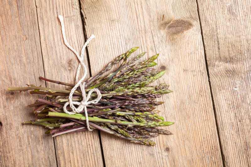 Wild asparagus stock photo. Image of nutrition, vegetable - 39684750