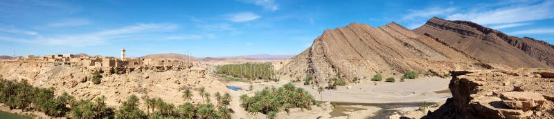 Wild landscape in Morocco royalty free stock images