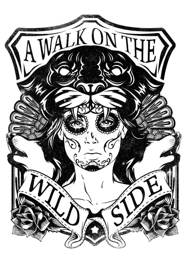 The wild one stock vector. Illustration of confidence - 31520008