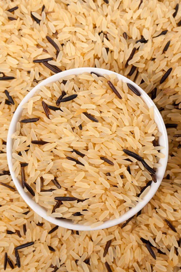 Wild rice background stock photo. Image of rice, natural 9711116