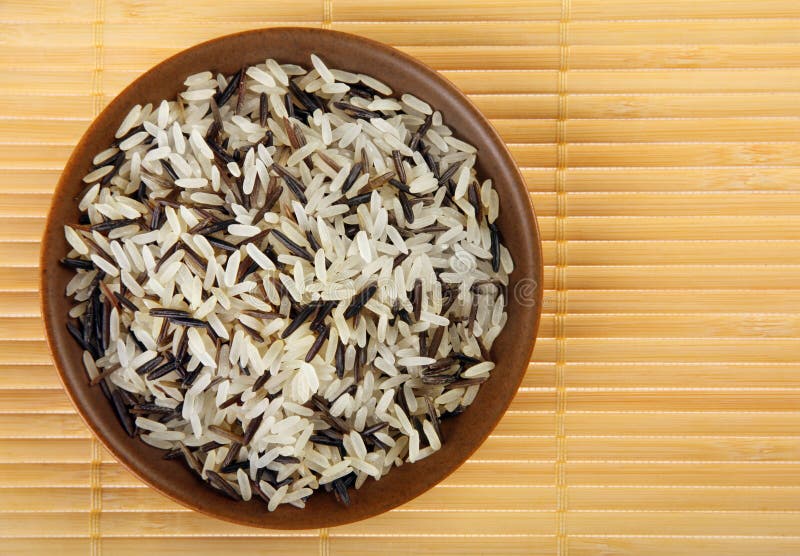 Wild rice stock photo. Image of close, kernel, seed, dried 4999120