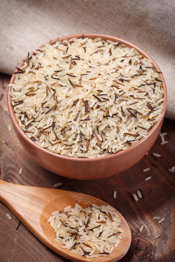 Wild rice stock photo. Image of heap, rice, grains, healthy 41285134