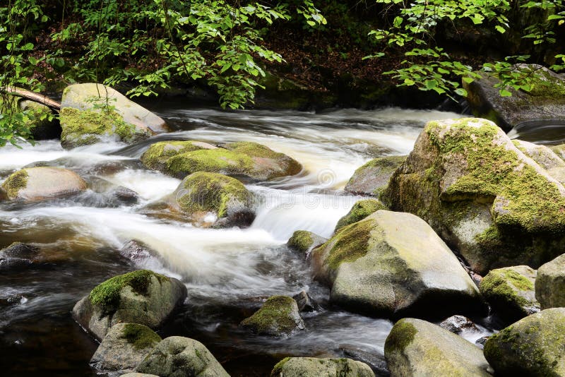 The Wild River Bode royalty free stock image
