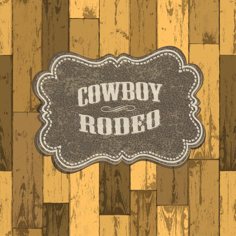 Wild west background on seamless wooden texture. royalty free illustration Wild west background on seamless wooden texture. royalty free illustration