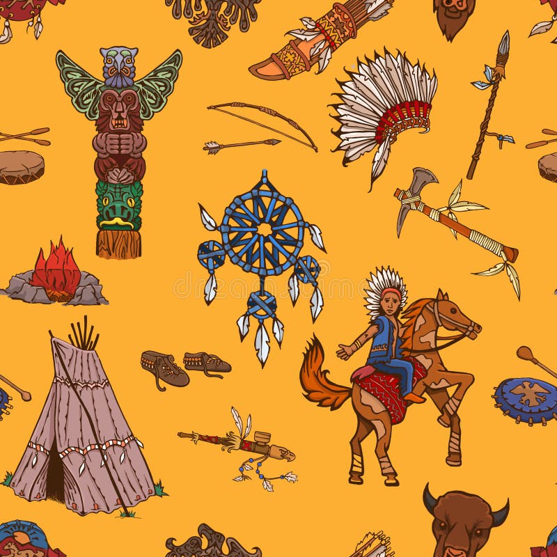 Native American Moccasins Stock Illustrations 50 Native American