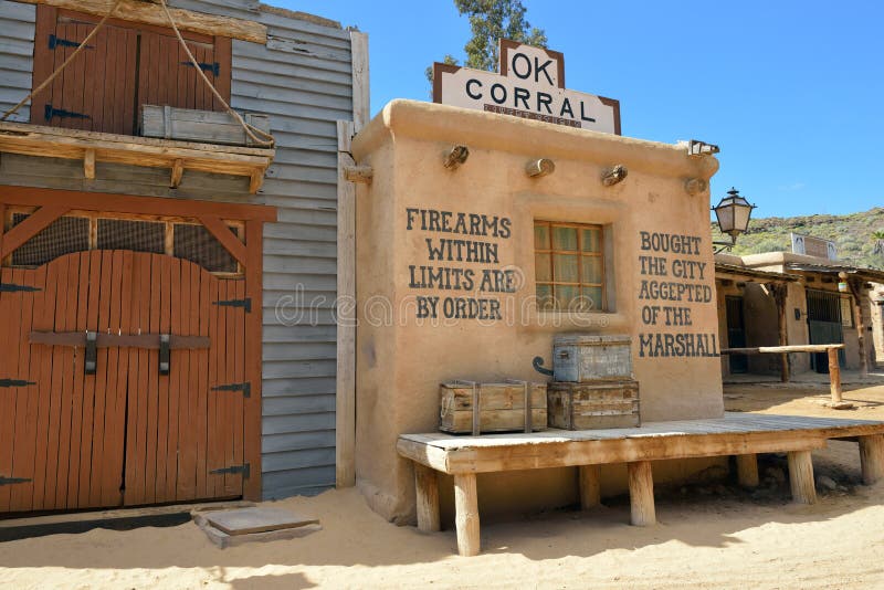 Wild West Town royalty free stock image Wild West Town royalty free stock image