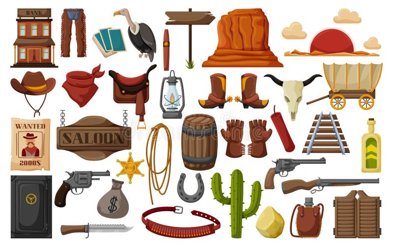 Wild West Vector Cartoon Set Icon. Vector Illustration Western on White Background . Isolated Cartoon Set Icon Wild West Stock Vector - Illustration of building, bull: 175736528 Wild West Vector Cartoon Set Icon. Vector Illustration Western on White Background . Isolated Cartoon Set Icon Wild West Stock Vector - Illustration of building, bull: 175736528