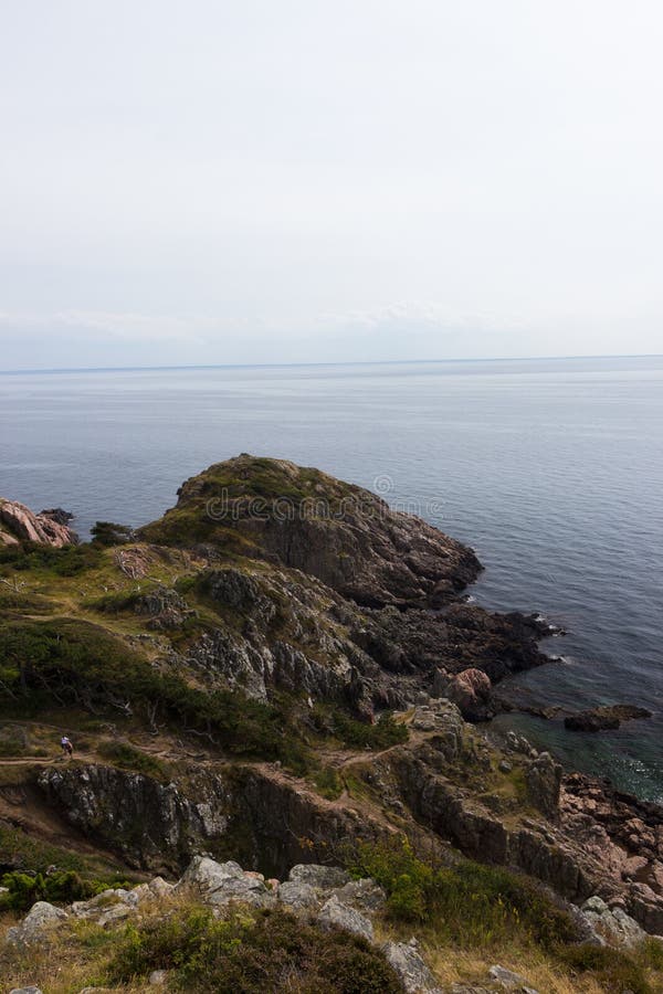 Wilde felsige Küste auf West-Schweden stockfotografie Wilde felsige Küste auf West-Schweden stockfotografie