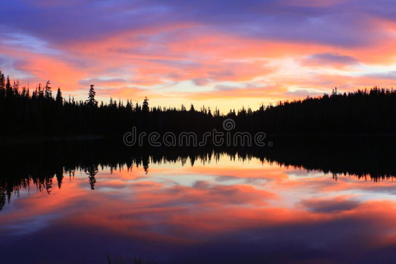 Wilderness Morning Lake Reflections