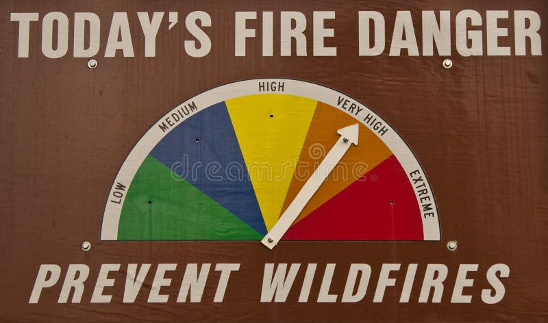 Wildfire gevaar