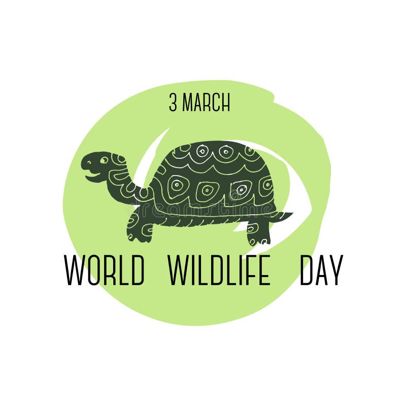 Wildlife Day10 stock vector. Illustration of holiday - 85984809