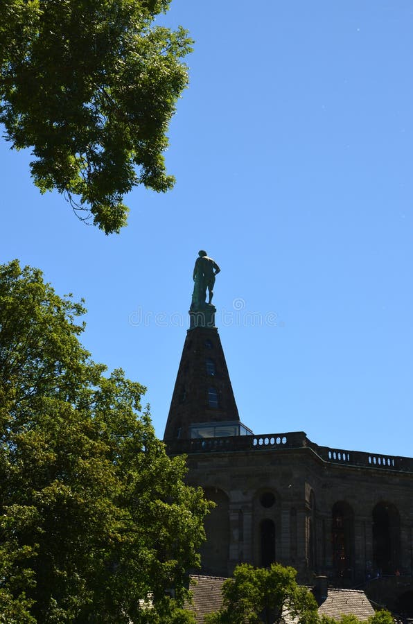 Wilhelmshoehe Castle Park in Kassel, Germany