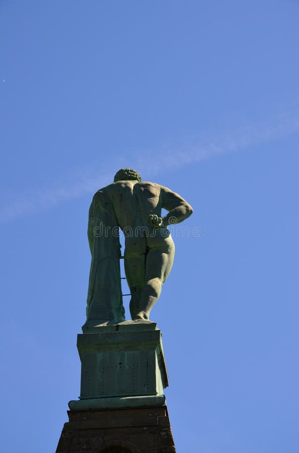 Wilhelmshoehe Castle Park in Kassel, Germany