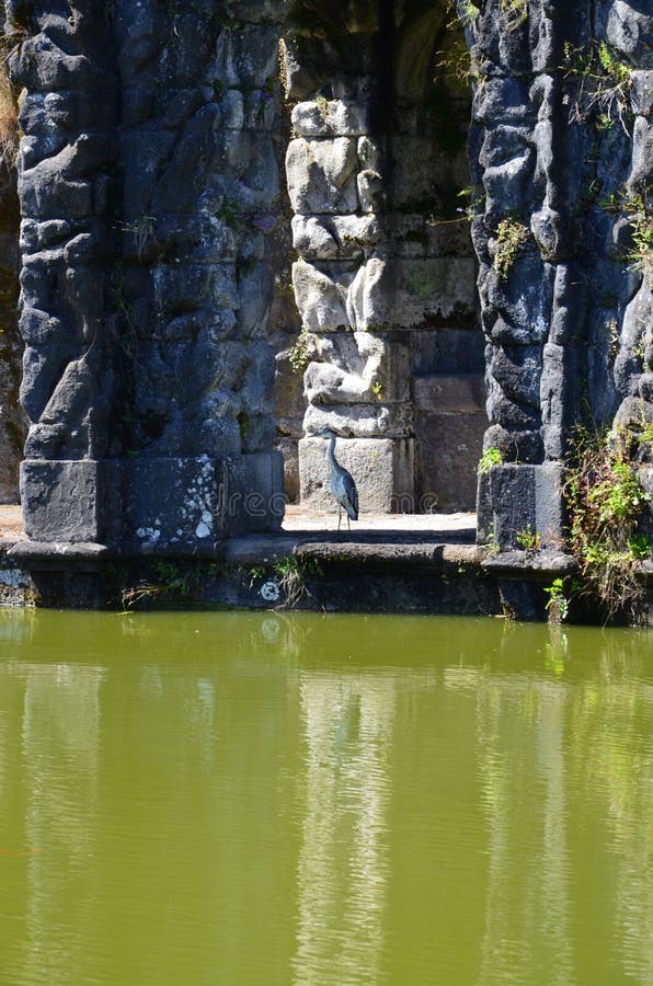 Wilhelmshoehe Castle Park in Kassel, Germany