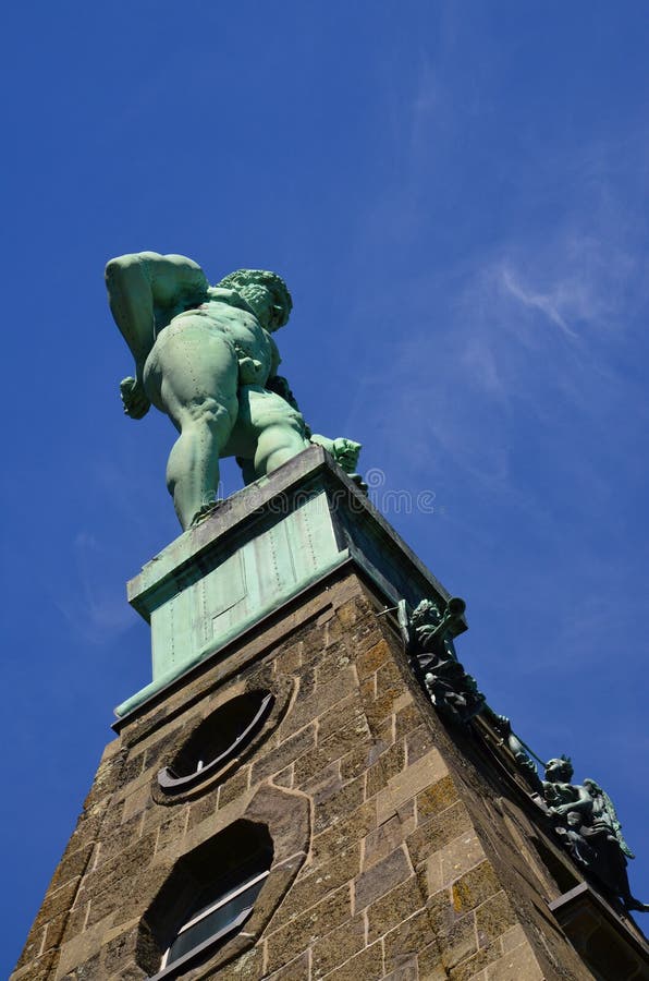 Wilhelmshoehe Castle Park in Kassel, Germany