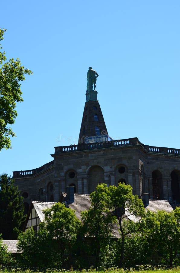 Wilhelmshoehe Castle Park in Kassel, Germany