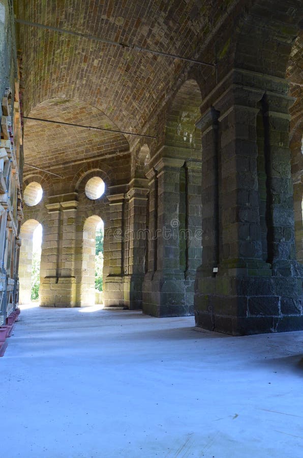 Wilhelmshoehe Castle Park in Kassel, Germany