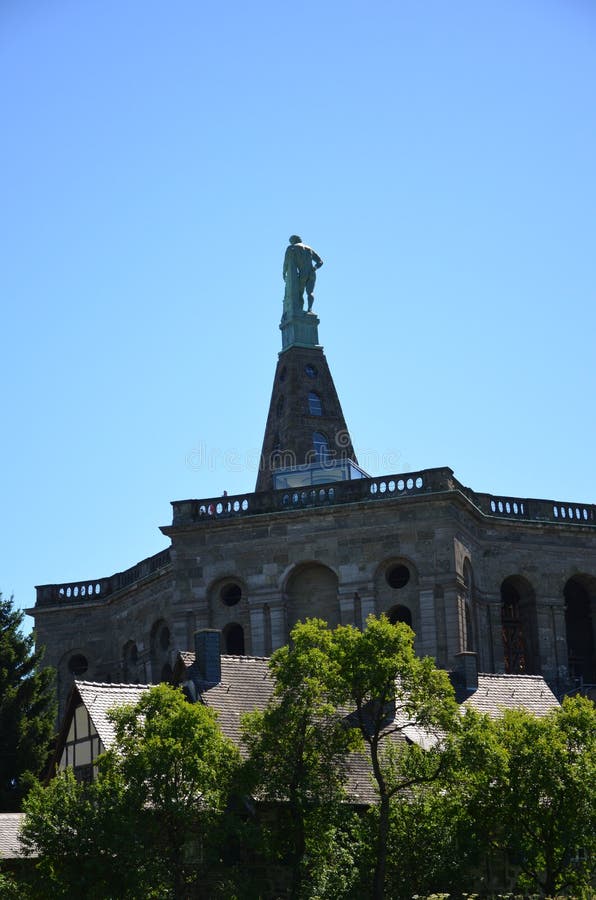 Wilhelmshoehe Castle Park in Kassel, Germany