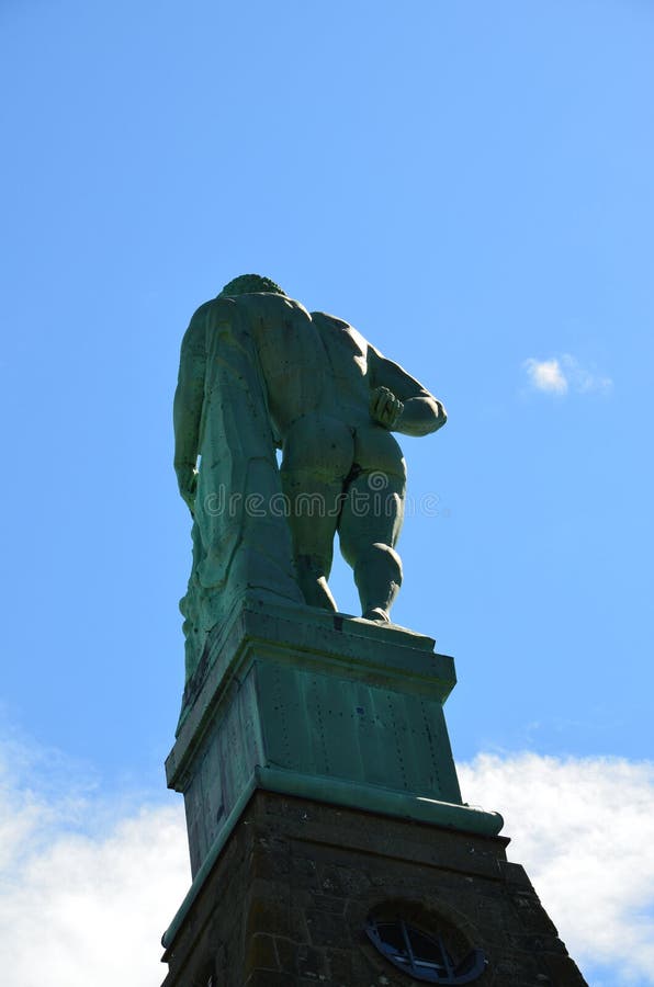 Wilhelmshoehe Castle Park in Kassel, Germany