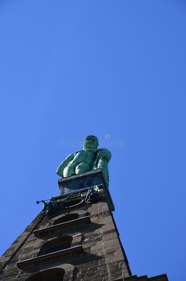 Wilhelmshoehe Castle Park in Kassel, Germany