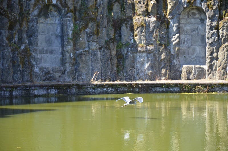 Wilhelmshoehe Castle Park in Kassel, Germany