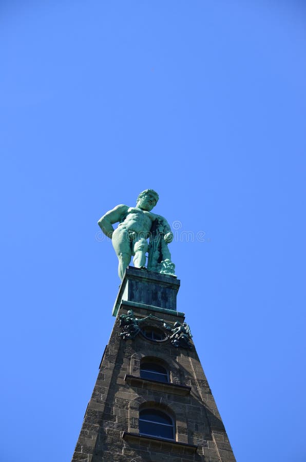 Wilhelmshoehe Castle Park in Kassel, Germany