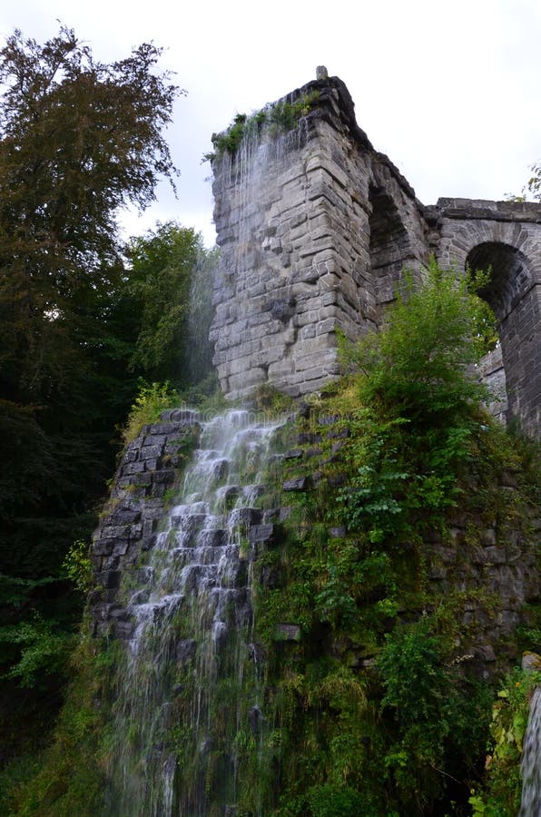 Wilhelmshoehe Castle Park in Kassel, Germany