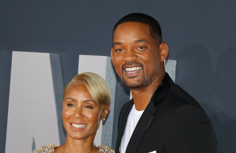 Will Smith and Jada Pinkett Smith royalty free stock photos Will Smith and Jada Pinkett Smith royalty free stock photos