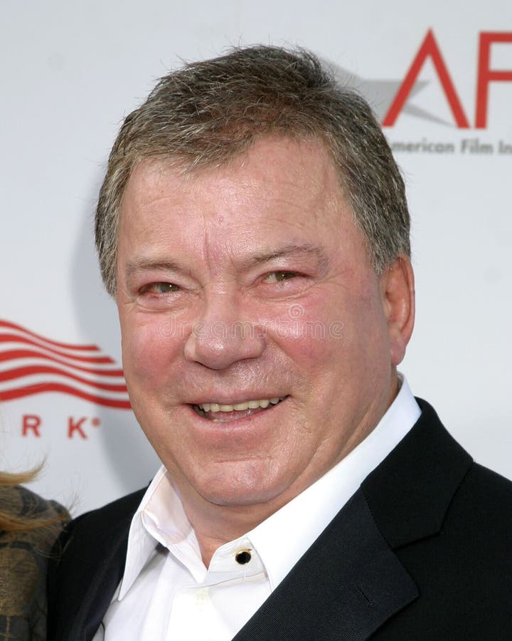 William Shatner stock afbeelding