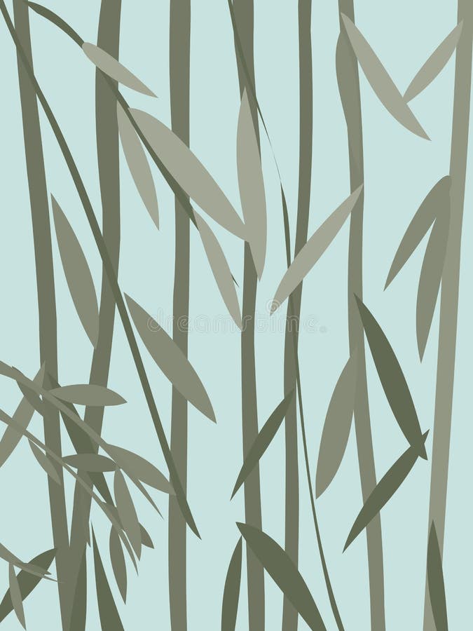 Willow leaves stock illustration Willow leaves stock illustration