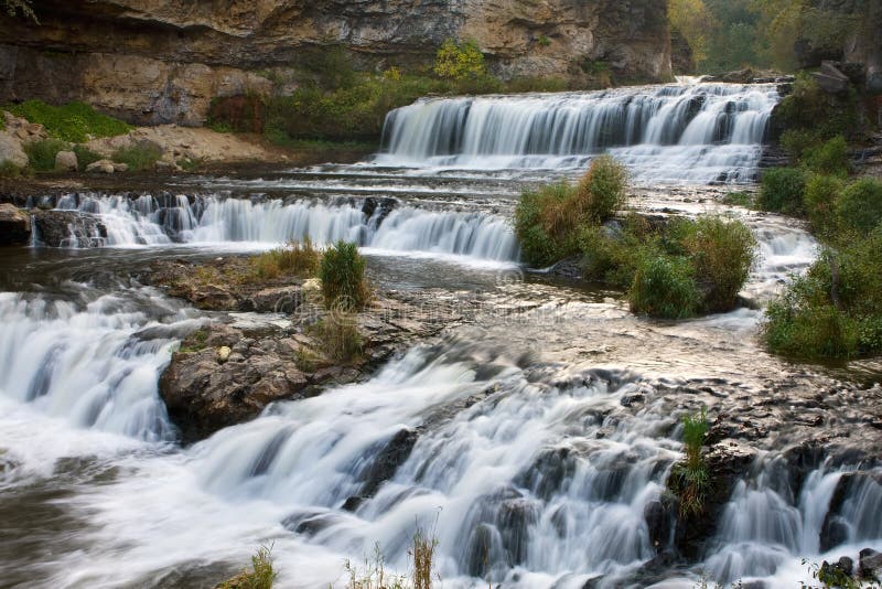 Willow River State Park Waterfall Stock Image Image of motion,