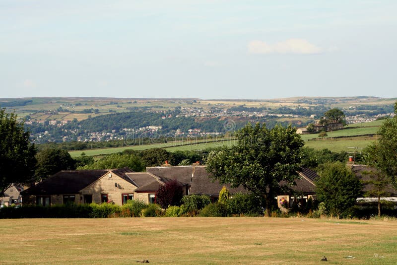 Wilsden stock image. Image of village, yorkshire, distance 1025623