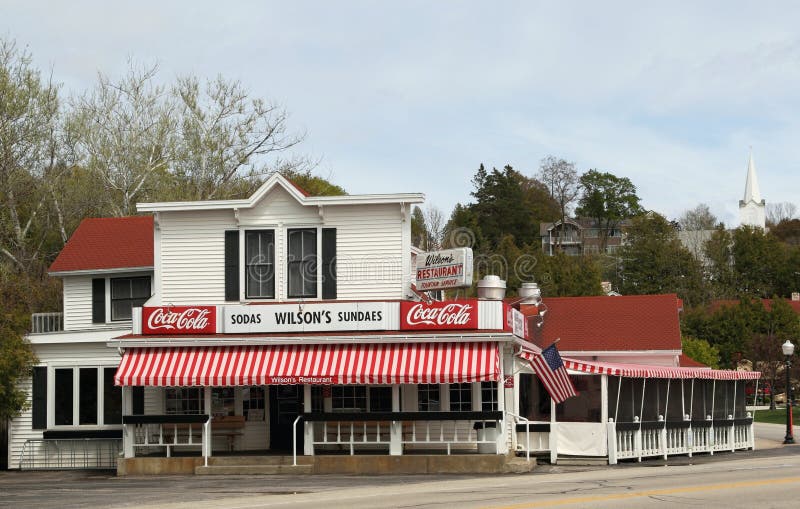 Wilson S Old Fashioned Ice Cream Parlor Editorial Photo Image of