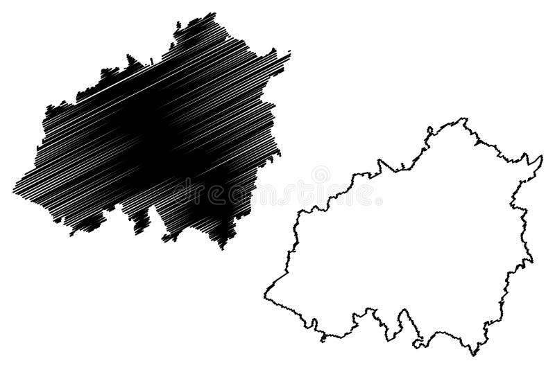 Wiltz canton Grand Duchy of Luxembourg, Administrative divisions map vector illustration, scribble sketch Wiltz map,. Wiltz canton Grand Duchy of Luxembourg, Administrative divisions map vector illustration, scribble sketch Wiltz map,
