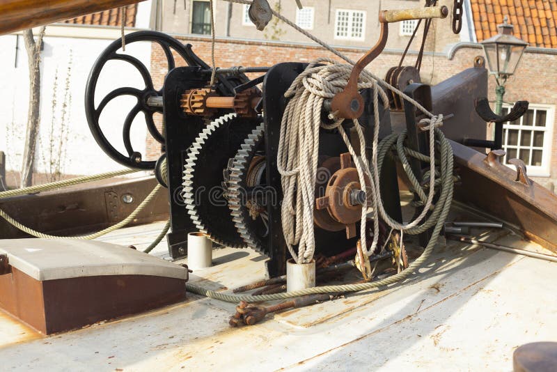 old sailboat winches