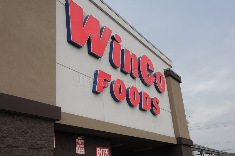 LEWISTON / IDAHO USA 04.January 2018 Winco foods store. Photo.Francis Joseph Dean /Deanpictures/