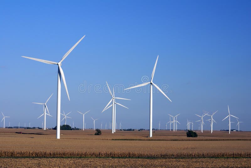 Wind Farm in Central Illinois