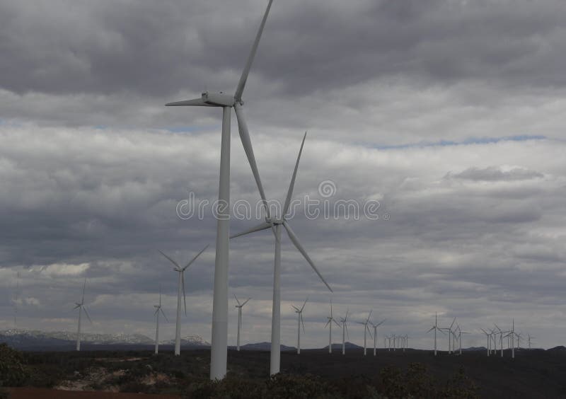 Wind Farm Installed In Brazil Stock Image - Image of farm, wind: 180591217