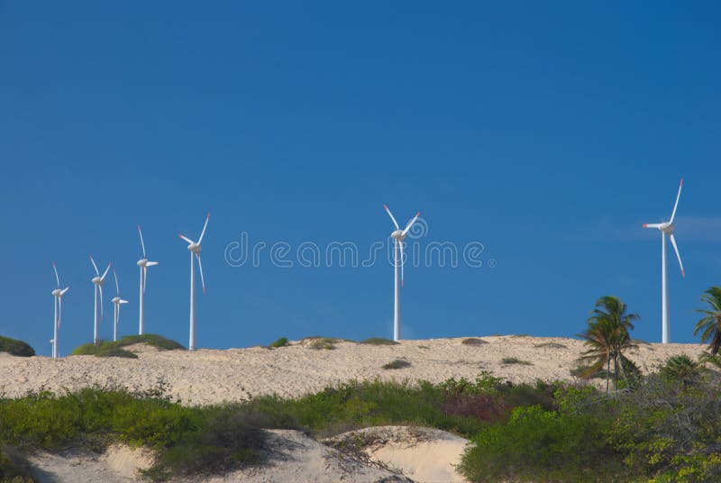 Wind mill power generation in Brazil