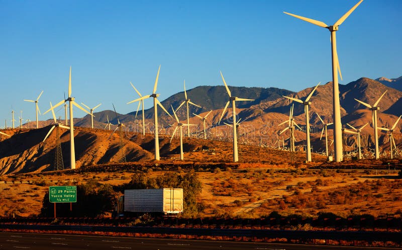 Wind Power, Palm Springs, California