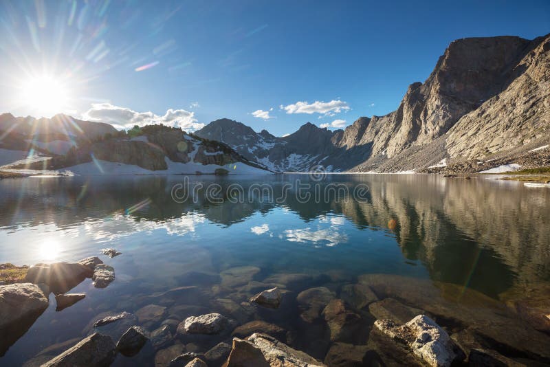 Wind river range stock photo. Image of peak, adventure 259935592
